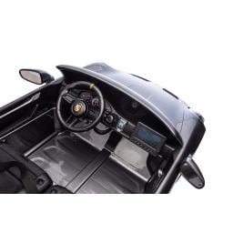 Porsche 911 GT3 2 places Gris Métallisé, voiture électrique pour enfant, 24 volts - 4 moteurs