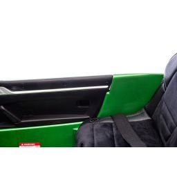 Porsche 911 GT3 2 places Vert Métallisé, voiture électrique pour enfant, 24 volts - 4 moteurs