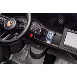Porsche 911 GT3 2 places Vert Métallisé, voiture électrique pour enfant, 24 volts - 4 moteurs