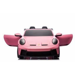 Porsche 911 GT3 2 places Rose, voiture électrique pour enfant, 24 volts - 4 moteurs