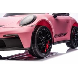 Porsche 911 GT3 2 places Rose, voiture électrique pour enfant, 24 volts - 4 moteurs