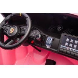 Porsche 911 GT3 2 places Rose, voiture électrique pour enfant, 24 volts - 4 moteurs