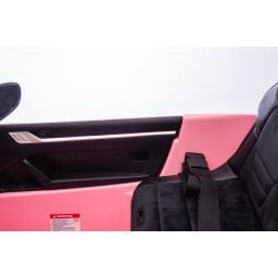 Porsche 911 GT3 2 places Rose, voiture électrique pour enfant, 24 volts - 4 moteurs
