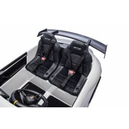 Porsche 911 GT3 2 places Blanc, voiture électrique pour enfant, 24 volts - 4 moteurs