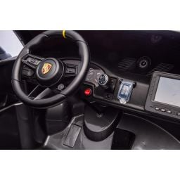 Porsche 911 GT3 2 places Blanc, voiture électrique pour enfant, 24 volts - 4 moteurs