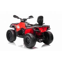 Quad Can-Am Outlander 24 Volts Volts électrique enfant rouge, quad électrique enfant 24 Volts 7 Ah, 4 moteurs