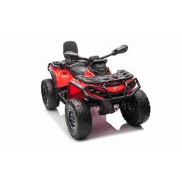 Quad Can-Am Outlander 24 Volts Volts électrique enfant rouge, quad électrique enfant 24 Volts 7 Ah, 4 moteurs