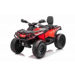 Quad Can-Am Outlander 24 Volts Volts électrique enfant rouge, quad électrique enfant 24 Volts 7 Ah, 4 moteurs