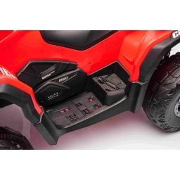 Quad Can-Am Outlander 24 Volts Volts électrique enfant rouge, quad électrique enfant 24 Volts 7 Ah, 4 moteurs