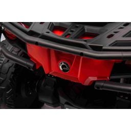 Quad Can-Am Outlander 24 Volts Volts électrique enfant rouge, quad électrique enfant 24 Volts 7 Ah, 4 moteurs