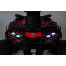Quad Can-Am Outlander 24 Volts Volts électrique enfant rouge, quad électrique enfant 24 Volts 7 Ah, 4 moteurs