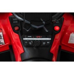 Quad Can-Am Outlander 24 Volts Volts électrique enfant rouge, quad électrique enfant 24 Volts 7 Ah, 4 moteurs