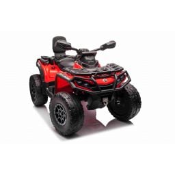 Quad Can-Am Outlander 24 Volts Volts électrique enfant rouge, quad électrique enfant 24 Volts 7 Ah, 4 moteurs