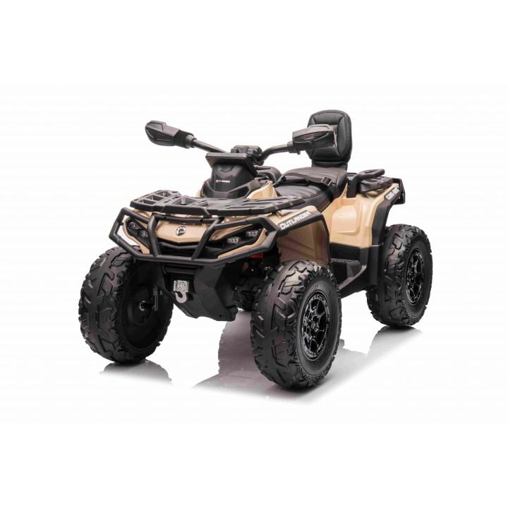 Quad Can-Am Outlander 24 Volts Volts électrique enfant kaki, quad électrique enfant 24 Volts 7 Ah, 4 moteurs