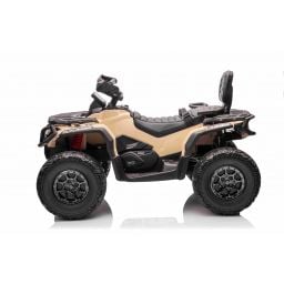 Quad Can-Am Outlander 24 Volts Volts électrique enfant kaki, quad électrique enfant 24 Volts 7 Ah, 4 moteurs
