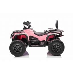 Quad Can-Am Outlander 24 Volts Volts électrique enfant rose, quad électrique enfant 24 Volts 7 Ah, 4 moteurs