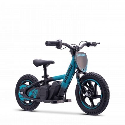 Draisienne électrique enfant SEDNA MX 12 pouces bleu, 2 à 6 ans