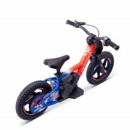 Draisienne électrique enfant SEDNA MX 12 pouces bleu / blanc / rouge, 2 à 6 ans