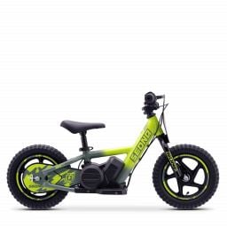 Draisienne électrique enfant SEDNA MX 12 pouces vert, 2 à 6 ans