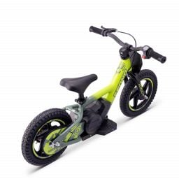 Draisienne électrique enfant SEDNA MX 12 pouces vert, 2 à 6 ans