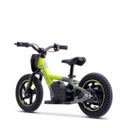 Draisienne électrique enfant SEDNA MX 12 pouces vert, 2 à 6 ans