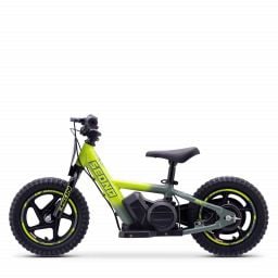 Draisienne électrique enfant SEDNA MX 12 pouces vert, 2 à 6 ans