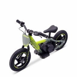 Draisienne électrique enfant SEDNA MX 12 pouces vert, 2 à 6 ans