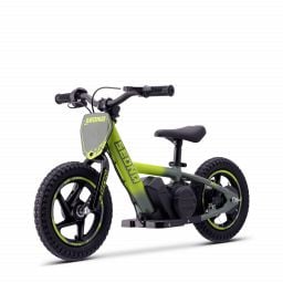 Draisienne électrique enfant SEDNA MX 12 pouces vert, 2 à 6 ans