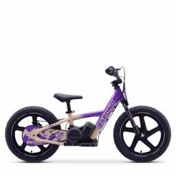 Draisienne électrique enfant SEDNA MX 16 pouces violet, 5 à 12 ans