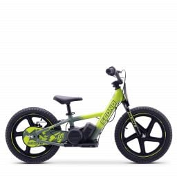 Draisienne électrique enfant SEDNA MX 16 pouces vert, 5 à 12 ans