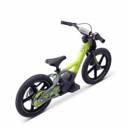 Draisienne électrique enfant SEDNA MX 16 pouces vert, 5 à 12 ans
