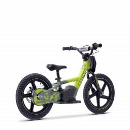 Draisienne électrique enfant SEDNA MX 16 pouces vert, 5 à 12 ans
