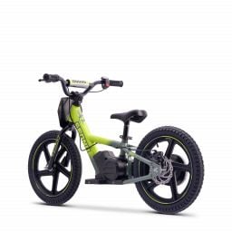 Draisienne électrique enfant SEDNA MX 16 pouces vert, 5 à 12 ans