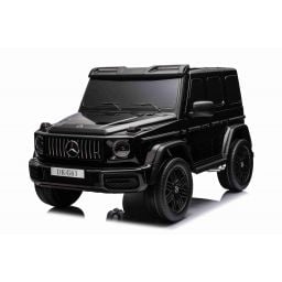 Mercedes G63 AMG XXL 2 places Noir Métallisée, voiture électrique pour enfant, 2x24 volts 7Ah - 4 moteurs
