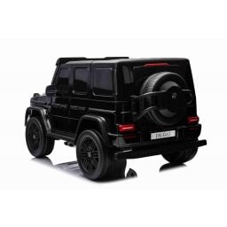 Mercedes G63 AMG XXL 2 places Noir Métallisée, voiture électrique pour enfant, 2x24 volts 7Ah - 4 moteurs