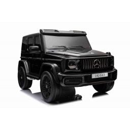 Mercedes G63 AMG XXL 2 places Noir Métallisée, voiture électrique pour enfant, 2x24 volts 7Ah - 4 moteurs