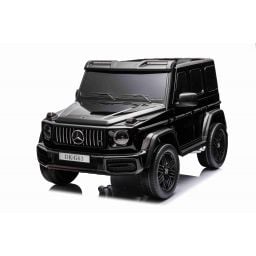 Mercedes G63 AMG XXL 2 places Noir Métallisée, voiture électrique pour enfant, 2x24 volts 7Ah - 4 moteurs