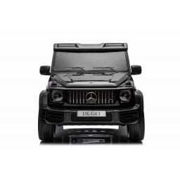 Mercedes G63 AMG XXL Noir Métallisée 2 places, voiture électrique pour enfant, 2 x 24 volts 7Ah - 4 moteurs