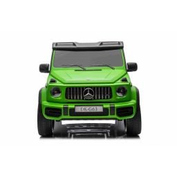 Mercedes G63 AMG XXL Vert Mat 2 places, voiture électrique pour enfant, 2 x 24 volts 7Ah - 4 moteurs