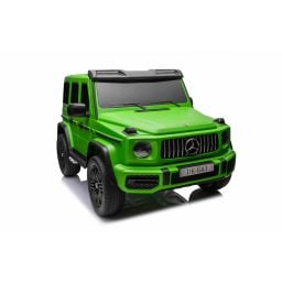 Mercedes G63 AMG XXL Vert Mat 2 places, voiture électrique pour enfant, 2 x 24 volts 7Ah - 4 moteurs