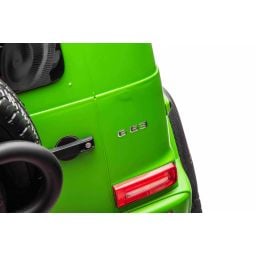 Mercedes G63 AMG XXL Vert Mat 2 places, voiture électrique pour enfant, 2 x 24 volts 7Ah - 4 moteurs