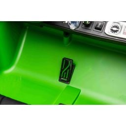 Mercedes G63 AMG XXL Vert Mat 2 places, voiture électrique pour enfant, 2 x 24 volts 7Ah - 4 moteurs