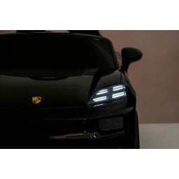 Porsche Macan Noir Métallisée, voiture électrique enfant, 24 Volts - 2 moteurs