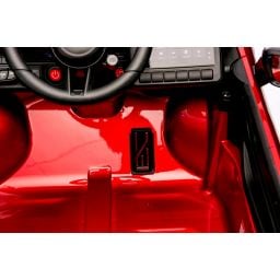 Porsche Macan Rouge Métallisée, voiture électrique enfant, 24 Volts - 2 moteurs