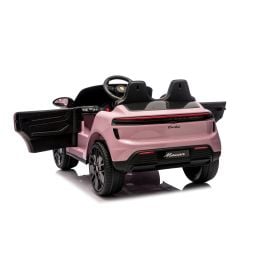 Porsche Macan Rose, voiture électrique enfant, 24 Volts - 2 moteurs