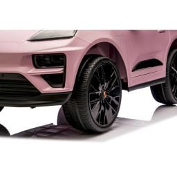 Porsche Macan Rose, voiture électrique enfant, 24 Volts - 2 moteurs