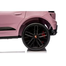 Porsche Macan Rose, voiture électrique enfant, 24 Volts - 2 moteurs