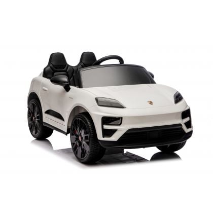 Porsche Macan Blanc, voiture électrique enfant, 24 Volts - 2 moteurs