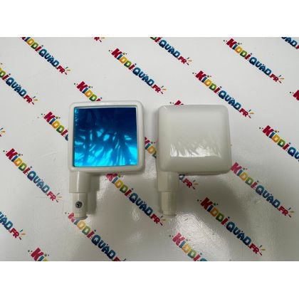 Paire de rétroviseur blanc pour Jeep Storm Racer