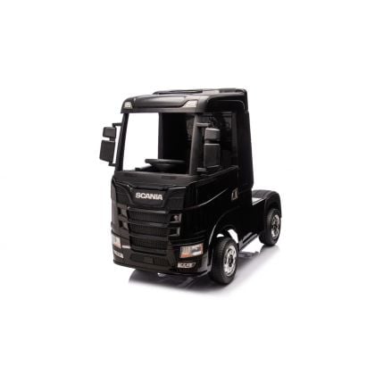 Scania R500 noir métallisé 2 x 12V, camion électrique enfant 12 volts télécommande parentale 2.4 Ghz, 12V 14Ah, 4 
